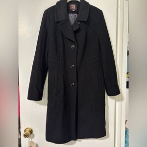 Anne Klein Black Trench Coat